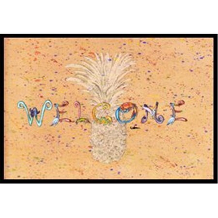 Carolines Treasures Pineapple Indoor Or Outdoor Mat - 18 x 27 in. CA63773